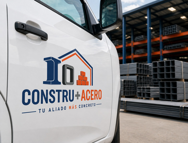 Entrega a domicilio de acero y materiales